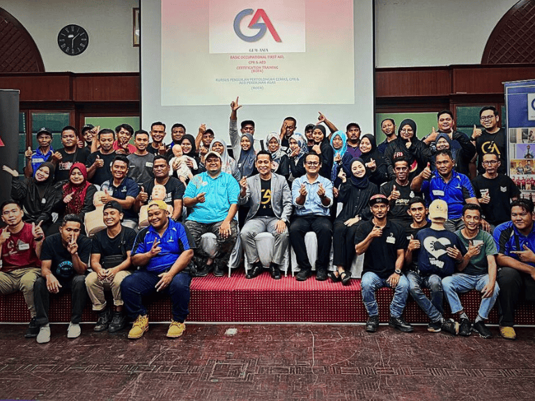 teambuilding with participants